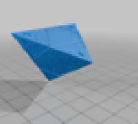 Braille D4 (DnD dice) 3D model