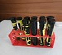 Pre-Roll/Test Tube Rack 3D model