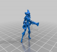 Miss Fortune 3D model