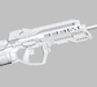 March 2025 Sci Fi Weapon Set 3D model