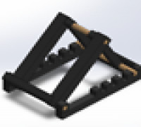 Adjustable Phone Stand 3D model
