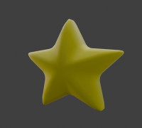 étoile 3D model