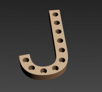 J - 10 Pen/Sample holder 3D model