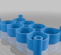 Wrapping paper stand 3D model