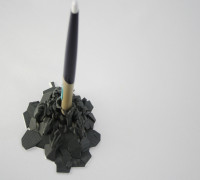 Pen holder from Hell 3D model