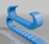 Ooono2 visor clip 3D model