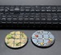 Tiled Floor - Texture Rolling Pins 3D model