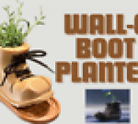 Boot Planter (Based off of Wall-E) 3D model