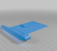 Tablet holder / wall mount 3D model