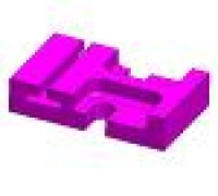 T Channel Mount 3D model