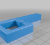 Direct Drive Extruder Cable Holder 3D model