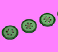 Sewing buttons #004 3D model