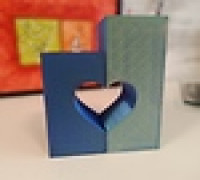 Candleholder with heart 3D model
