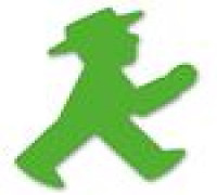 Green Ampelmann - Berlin's trafic light 3D model