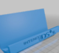 Base for NDSi XL 3D model