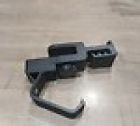Xbox Controller Desktop and Headphones Mount 3D model