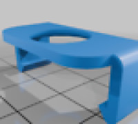 ModMic mount for ATH-M50x 3D model