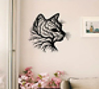 NatureCat Wall Decor 3D model
