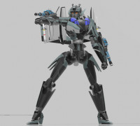 Transformer chemtrail 3D model