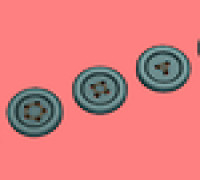 Sewing buttons #006 3D model