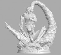 The winter soldier 3D model