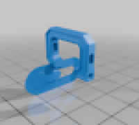 C-Clamp webcam shutter 3D model