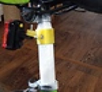 Rear lamp mounting 3D model