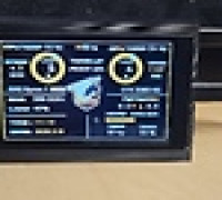  3,5" TURZX LCD display  3D model