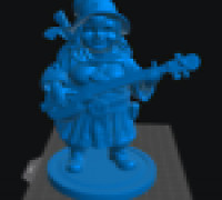Dwarf Bard Female 2 3D model