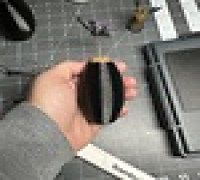 Egg Painting Handle - Parameterized 3D model
