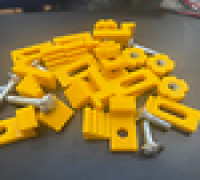 Genmitsu 3018 Pro Clamping Set 3D model