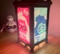  Splatoon Off the Hook Booth Lamp 3D model