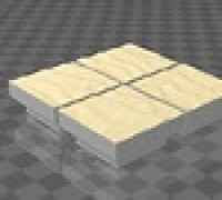 Basic temple desert sand floors (Dungeon Blocks compatible) 3D model