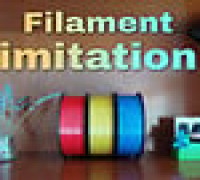 Filament imitation 3D model