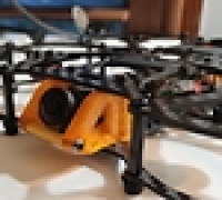Raxus 2.5" Cinewhoop Improved Camera Mount 3D model