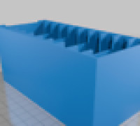 (REMAKE) V2 Organizer / resistor / electronics 3D model