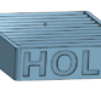 Holy pack holder 3D model