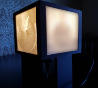 Lithophane Lamp 3D model