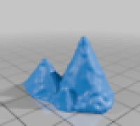 D&D Mountain range *NOT SCALED* 3D model