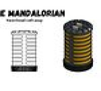 Mandalorian Lantern (functional) 3D model