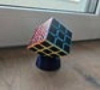 Rubik's Cube Stand 3D model