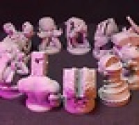 Abstract Bust Minis - D&D (Disco Elysium inspired) 3D model
