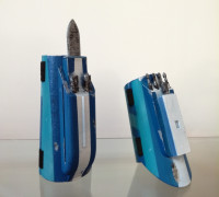 Custom Mandalorian Gauntlets 3D model