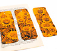 Sunflower Bookmarks 3D model
