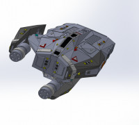 Shield Mk. 3b Defender 3D model