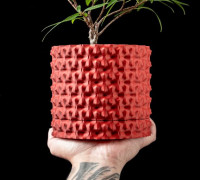 Rugged Planter Pot by MODERN MACHINE 3D model