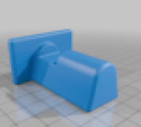 Wall Mounted Glasses Stand 3D model