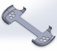 Trimui Smart Pro Cover open 3D model