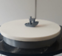 25cm 360 Turnable Display Stand 3D model
