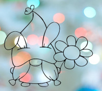 Easter Gnome 10 Cookie Cutter 3D model